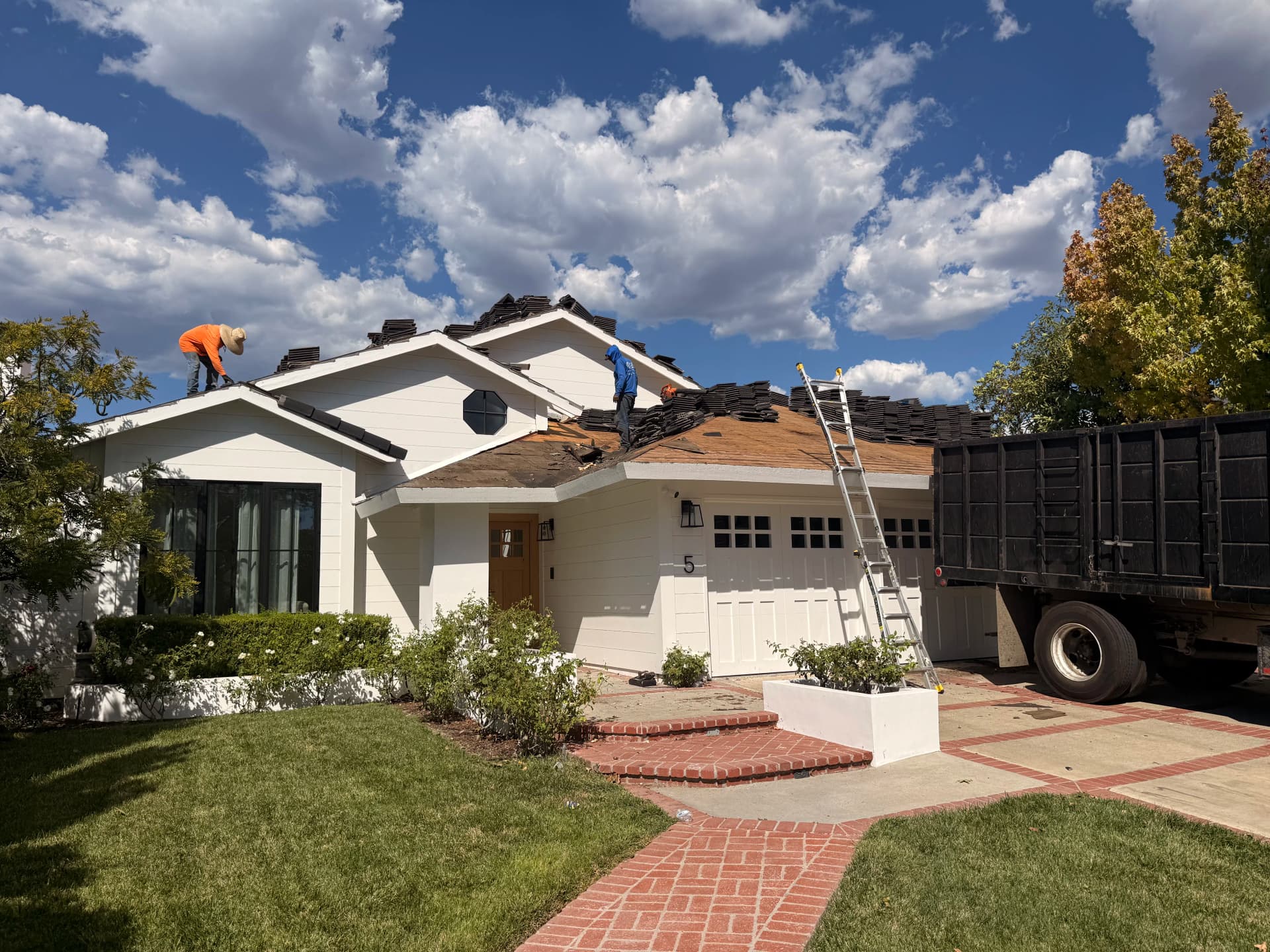 Gallery photos for Concrete Tile Relay and Underlayment Replacement in Coto De Caza: Image #1