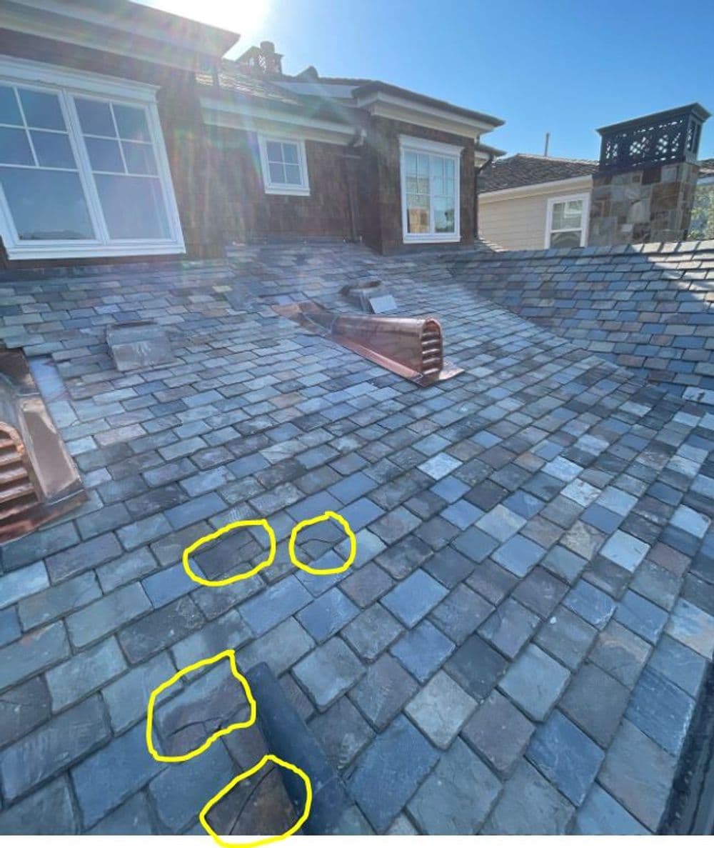 Gallery photos for Slate Roof Installation in Newport Beach: Image #6