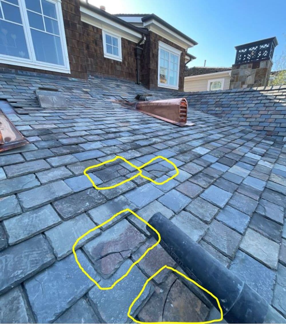 Gallery photos for Slate Roof Installation in Newport Beach: Image #5