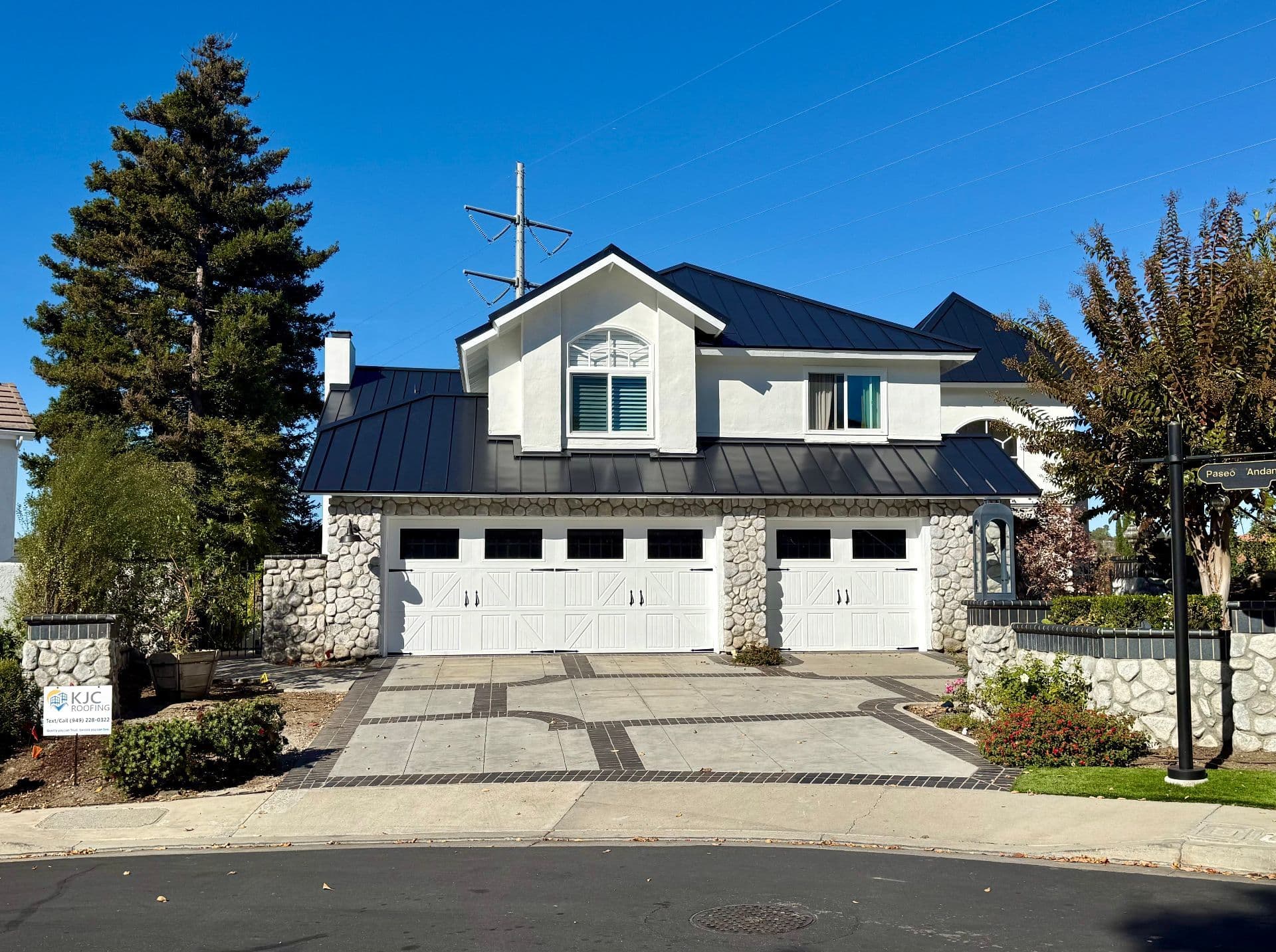 Gallery photos for Matte Black Metal Roof Makeover in San Juan Capistrano: Image #2